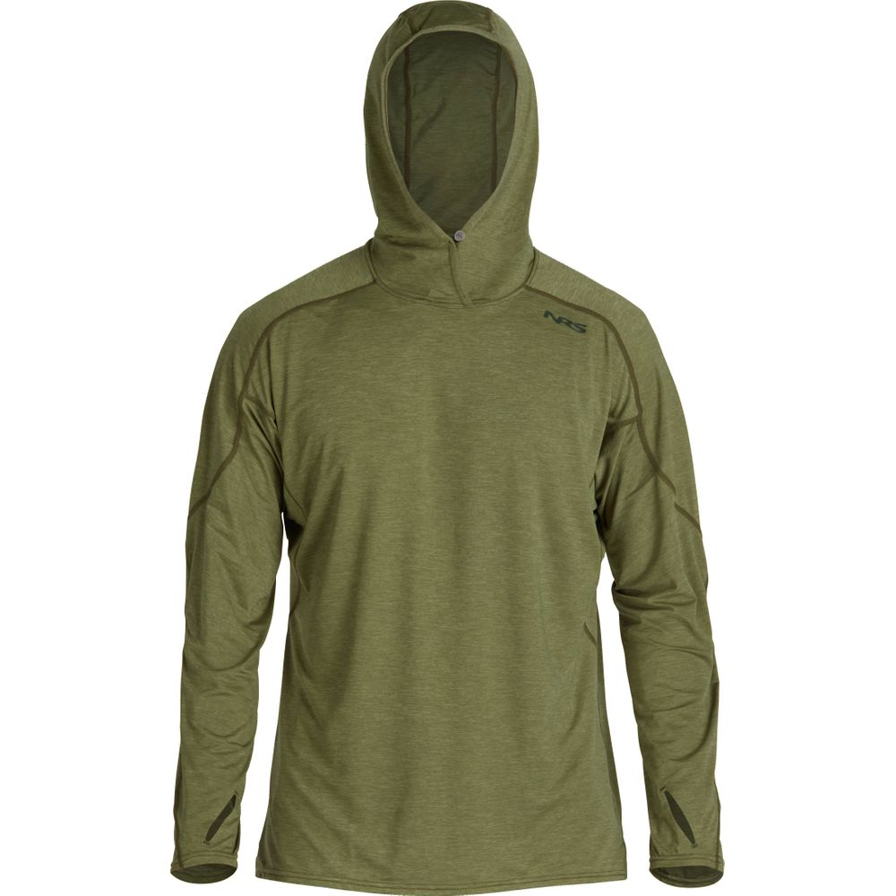NRS Men's Silkweight Hoodie Olive