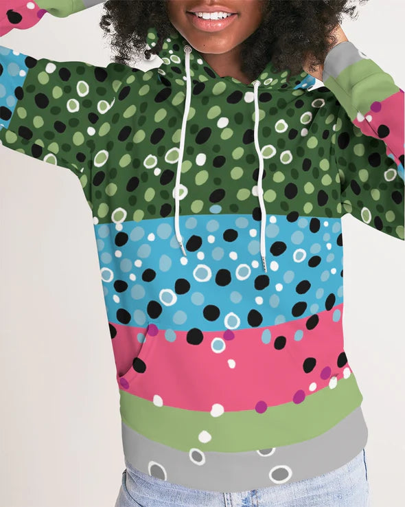 Yellow Sally Rainbow Trout Hoodie