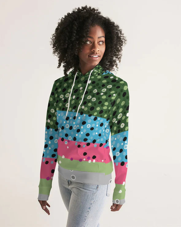 Yellow Sally Rainbow Trout Hoodie