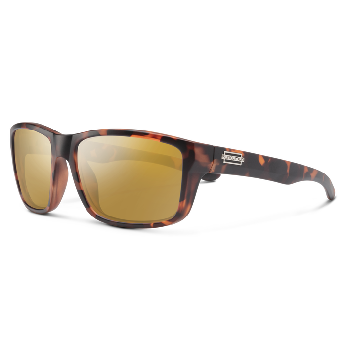 Sun Cloud Optics SunCloud Mayor Matte Tortoise/Plr Sienna Mirror