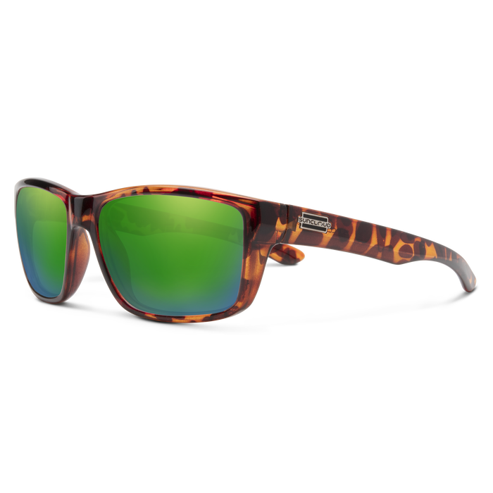 Sun Cloud Optics SunCloud Mayor Tortoise/Green Mirror