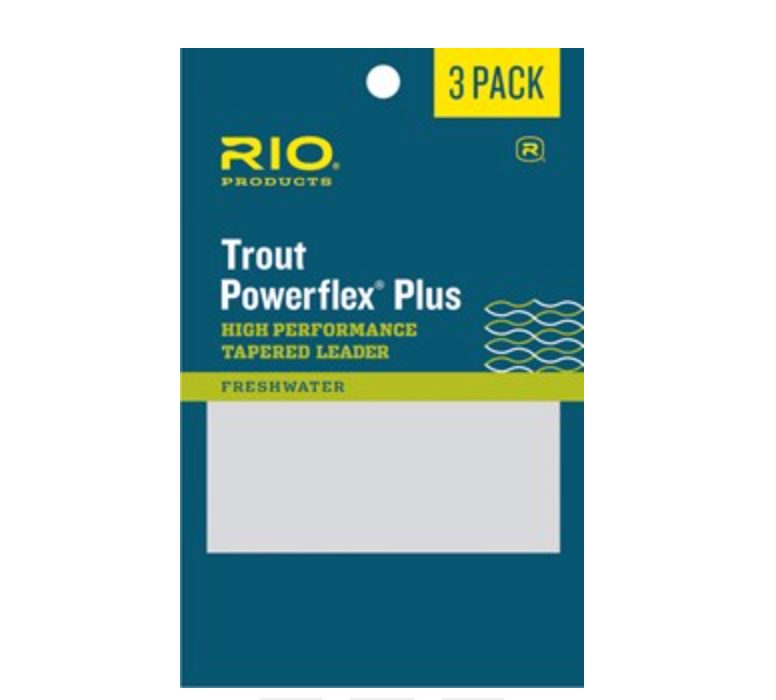 Rio Products Rio Powerflex Plus Leaders 3 Pack /  / 9FT.