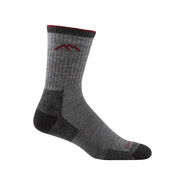 Darn Tough Men's Hiker Micro Crew Midweight Hiking Sock Charcoal