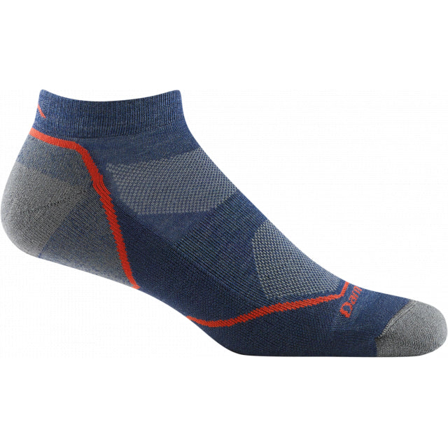 Darn Tough Light Hiker No Show Lightweight Hiking Sock Denim