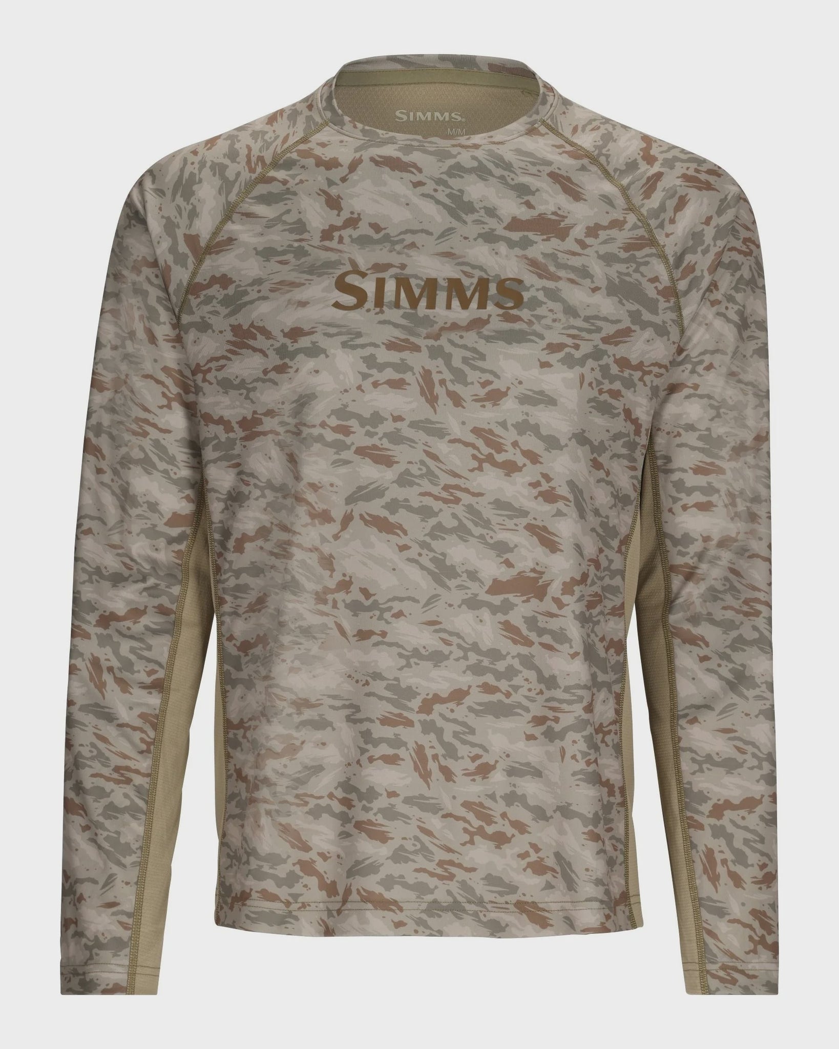 SIMMS M's Simms Challenger Solar Crew Ghost Camo Driftwood/tone / S