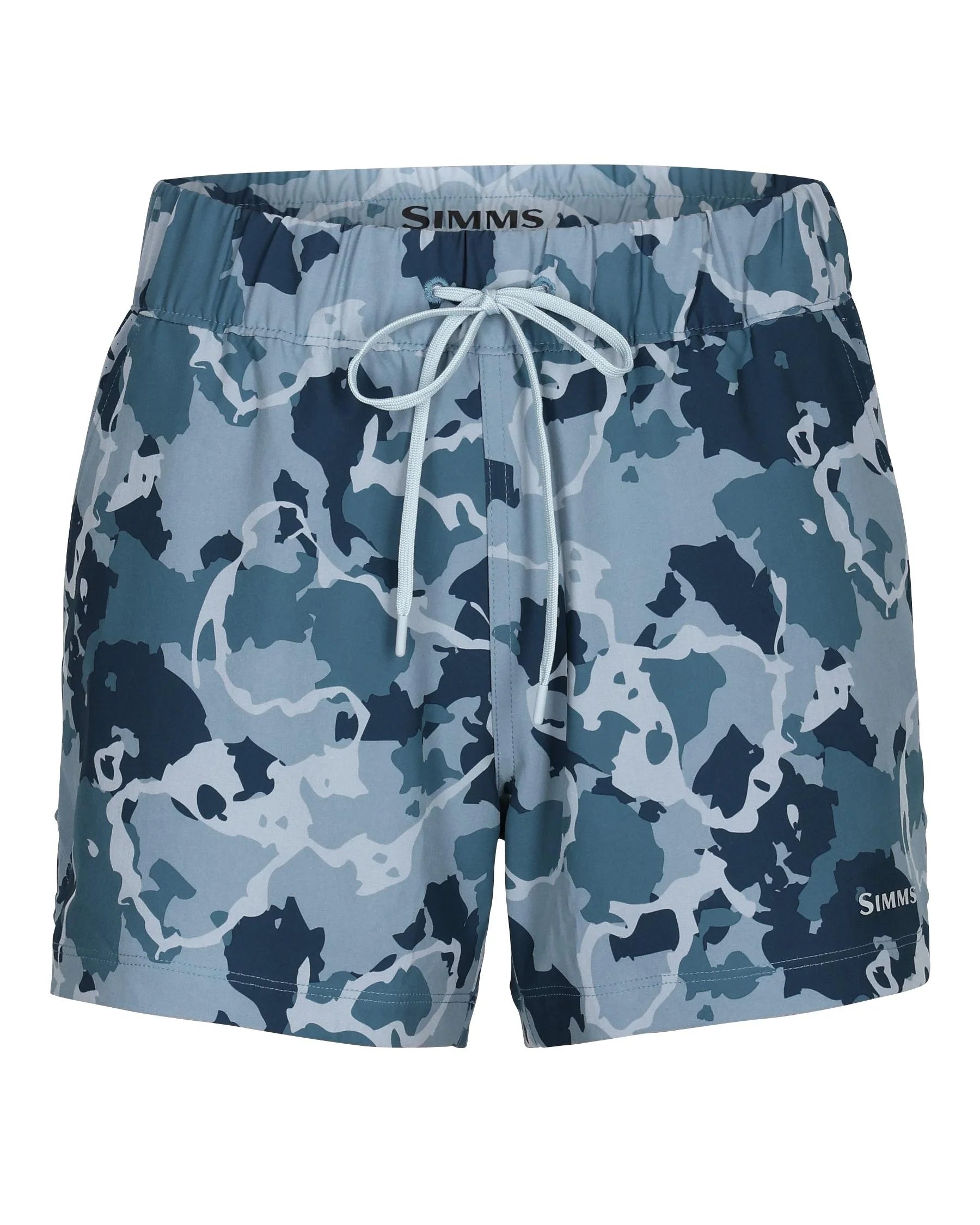 SIMMS W's Seamount Short Regiment Camo Neptune
