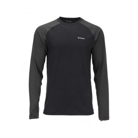 SIMMS M's Lightweight Baselayer Top / Black