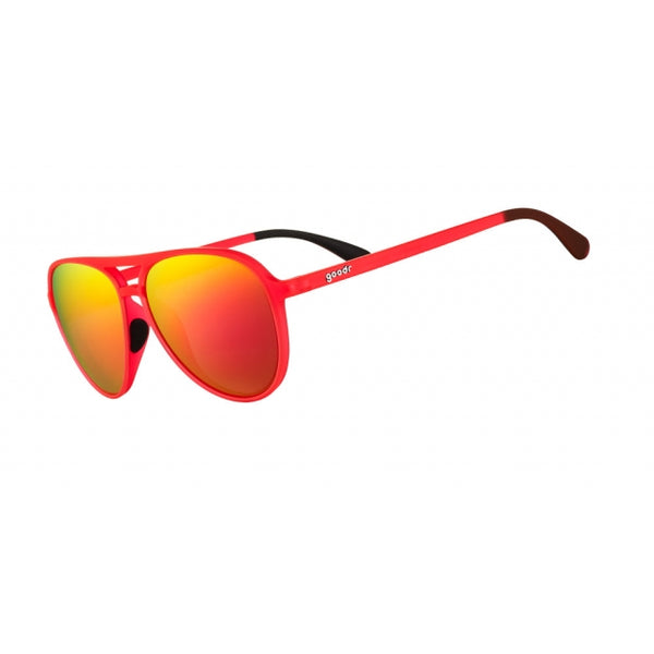 Goodr Polarized Glasses Captain Blunt's Red-Eye