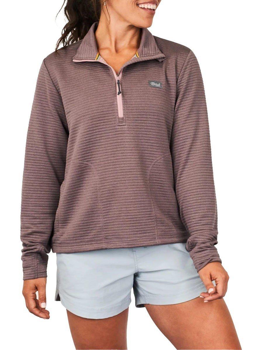 Women's Sullivan 1/4 Zip W/ Headwaters Logo