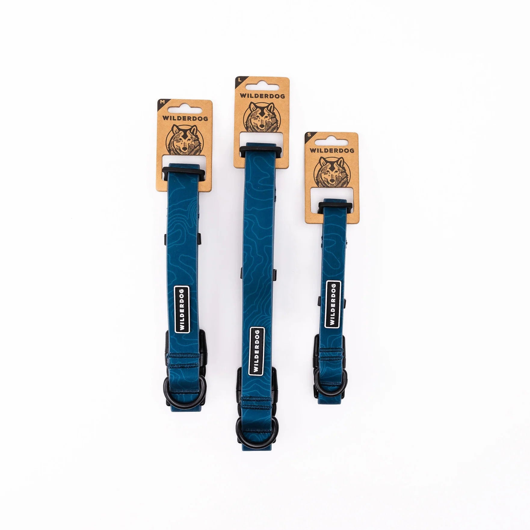 Wilderdog Waterproof Collar Pacific Blue