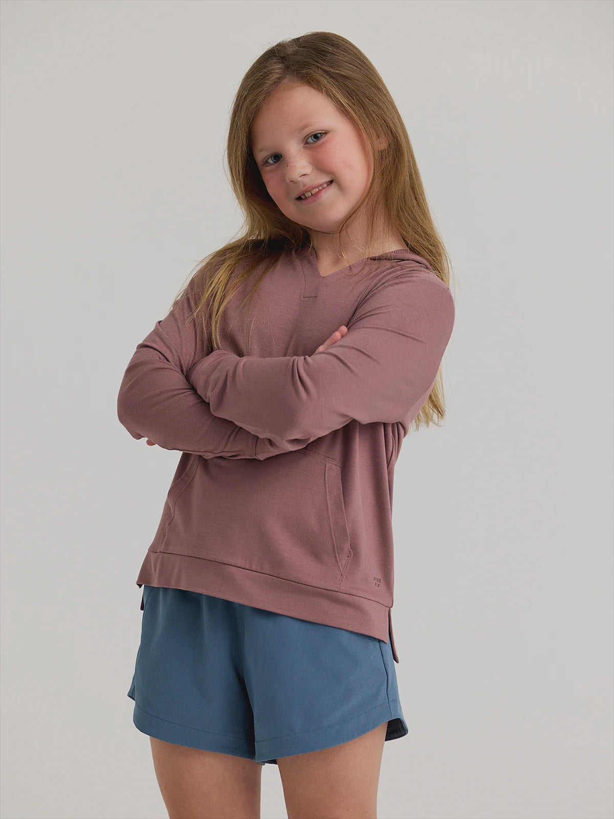 Girl's Bamboo Shade Hoodie - Logo'd