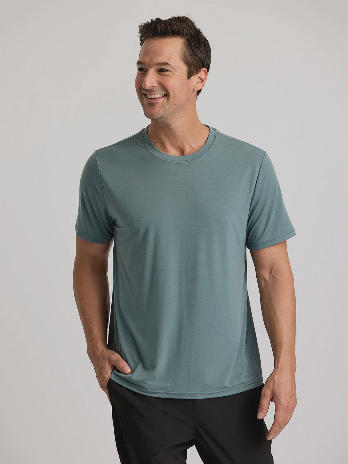 Men's Elevate Lightweight Tee, Logo'd