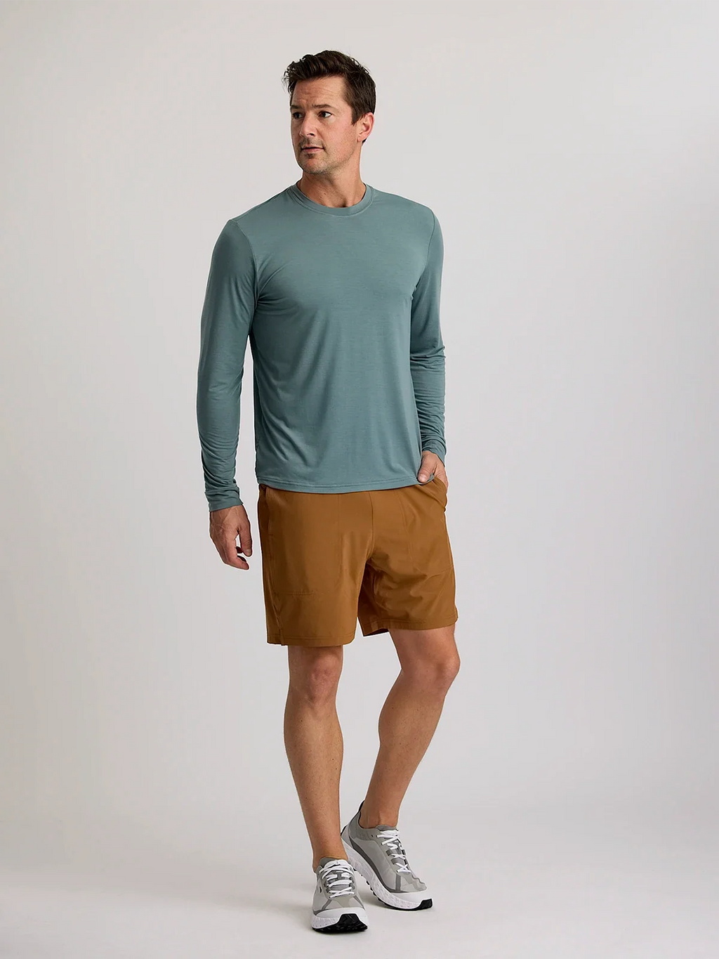 Men's Elevate Lightweight Longsleeve Logo'd