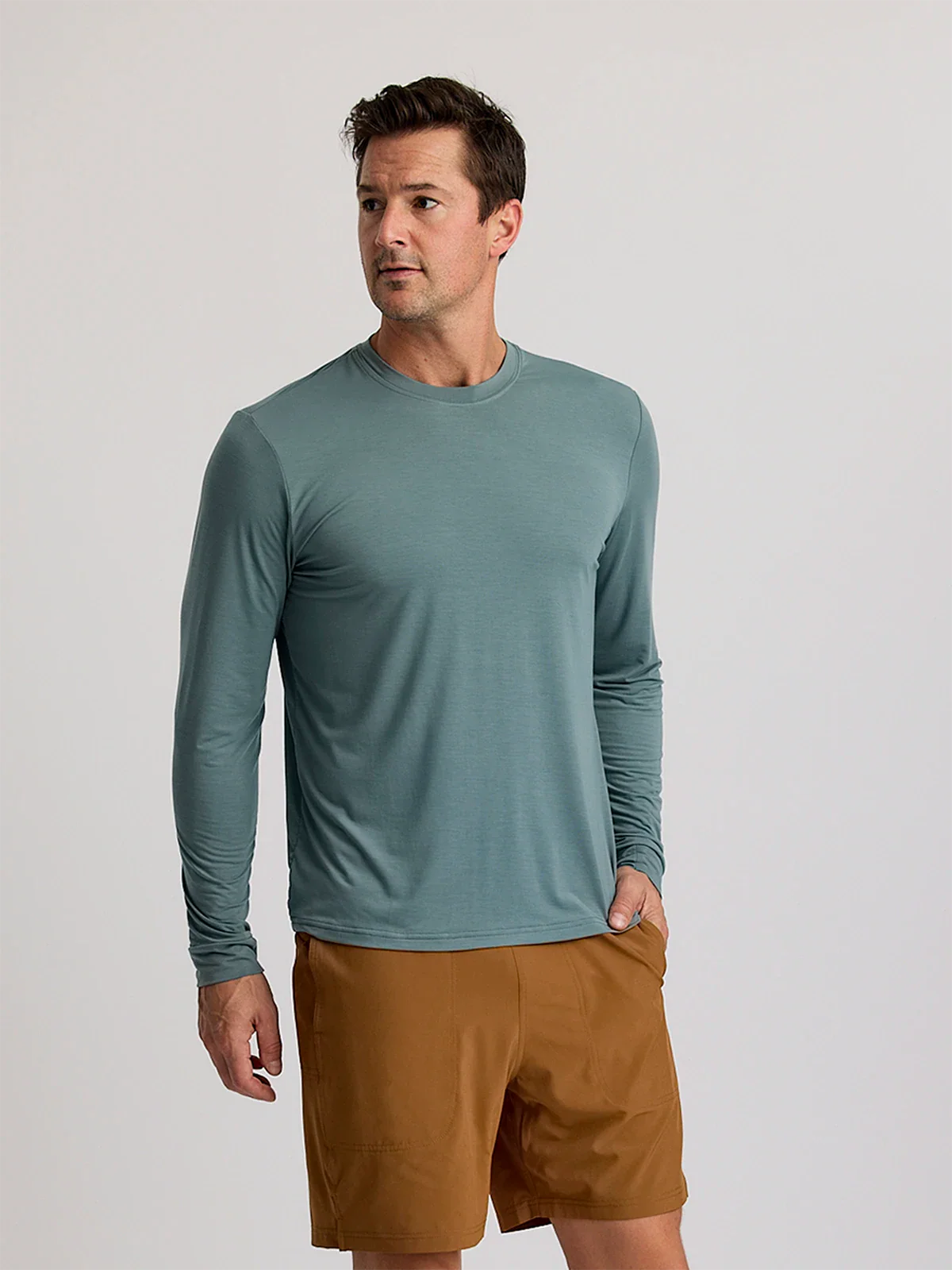 Men's Elevate Lightweight Longsleeve Logo'd