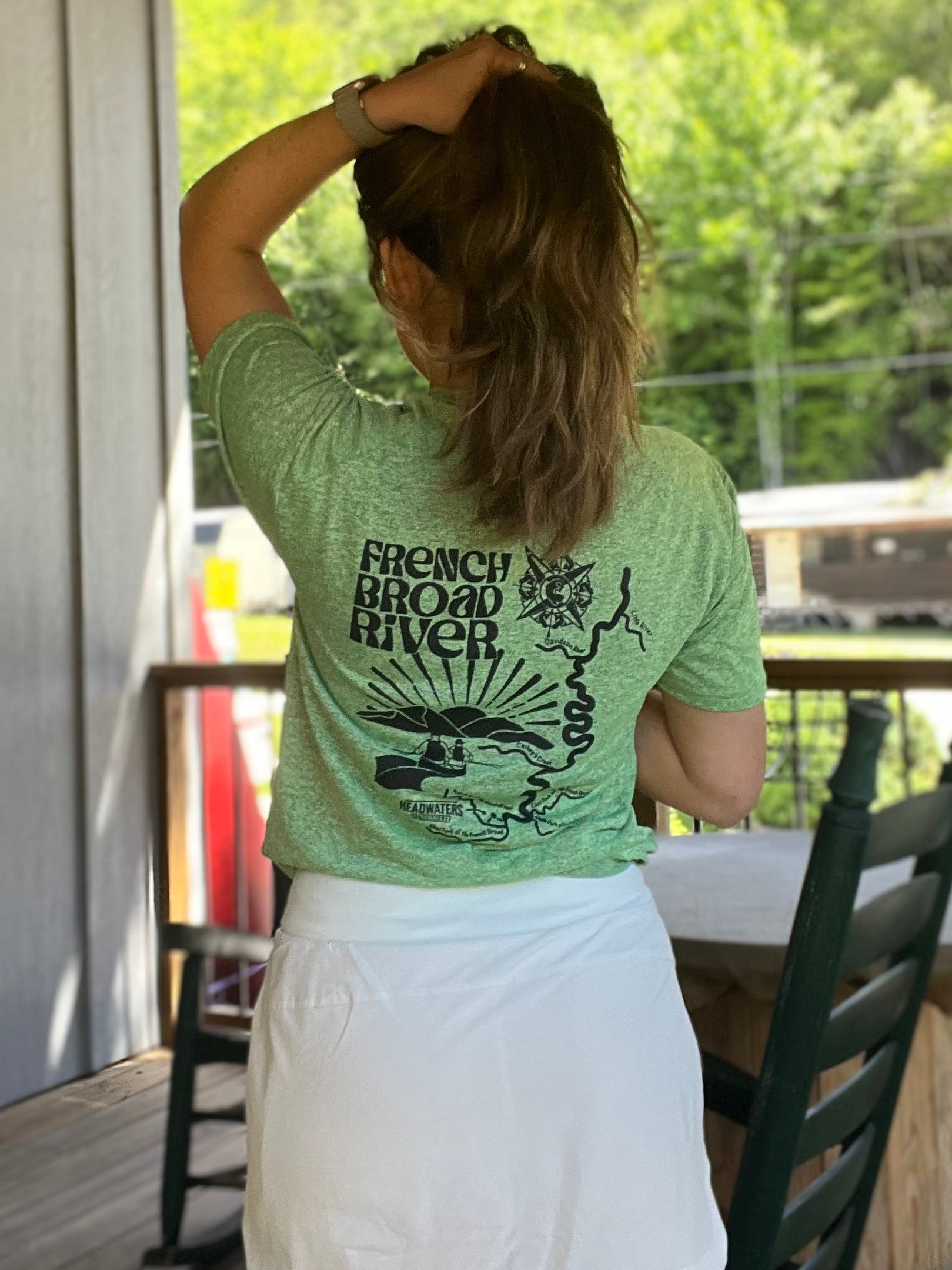 River Map Sport Tee 2024