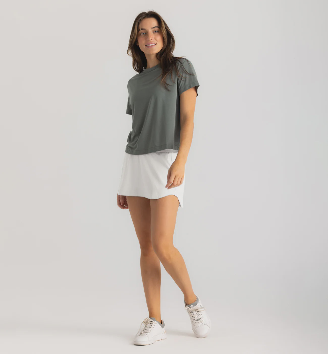 Free Fly Women's Bamboo-Lined Active Breeze Skort  - 13"
