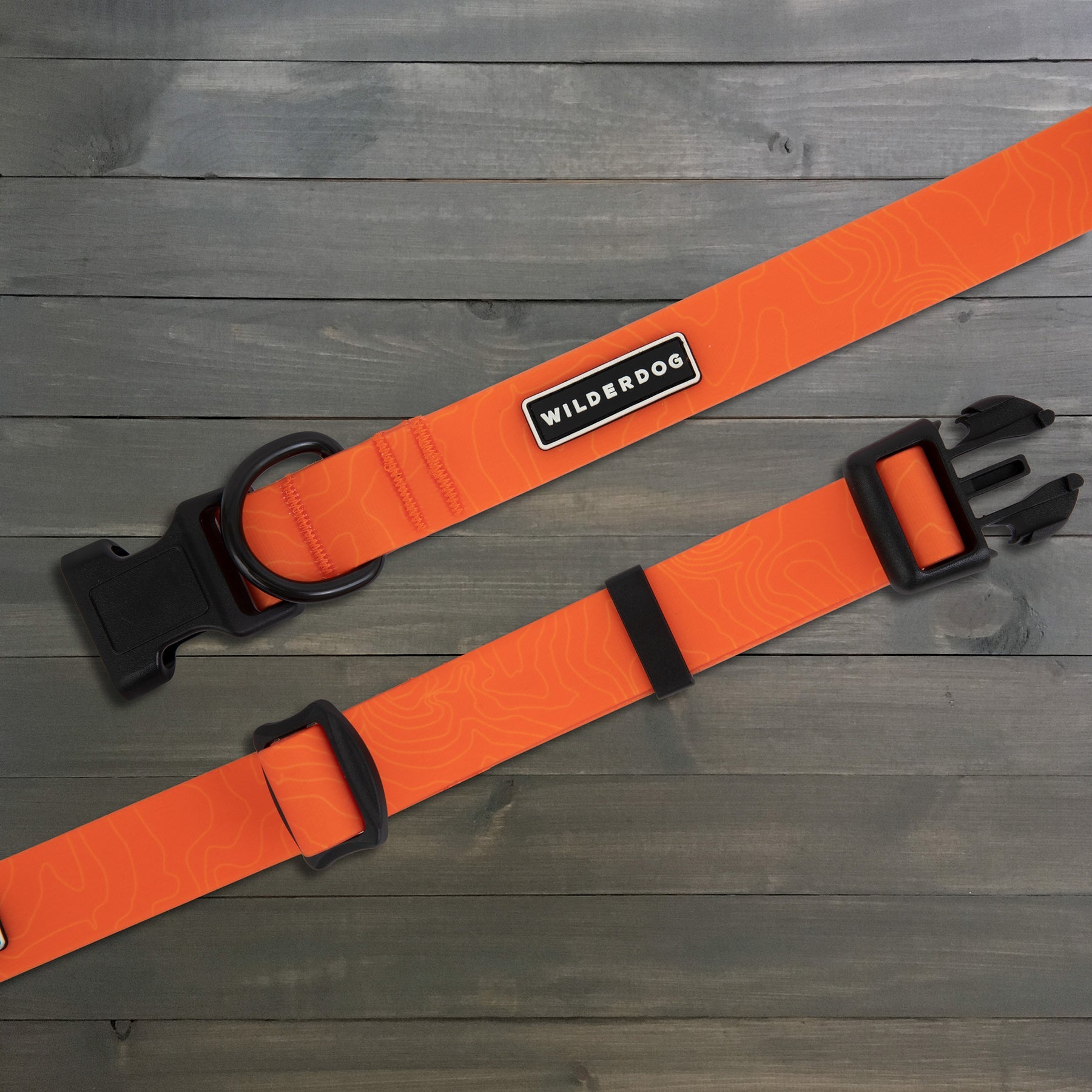 Wilderdog Waterproof Collar Orange