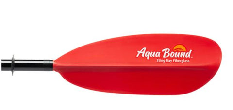 Not specified Sting Ray Fiberglass 2-Piece Snap-Button Kayak Paddle Red / 230