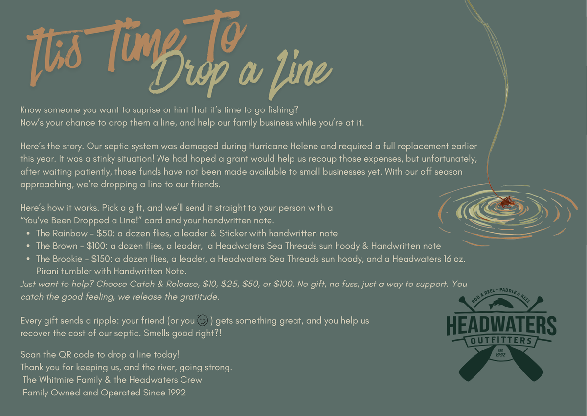 Catch & Release – Support Headwaters