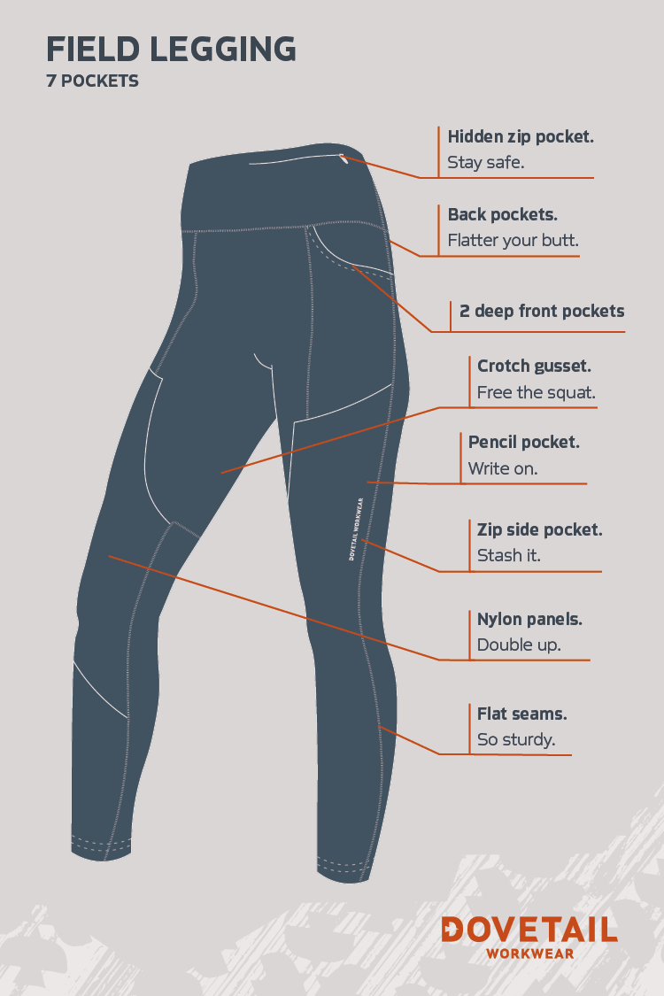 Dovetail Field Utility Legging