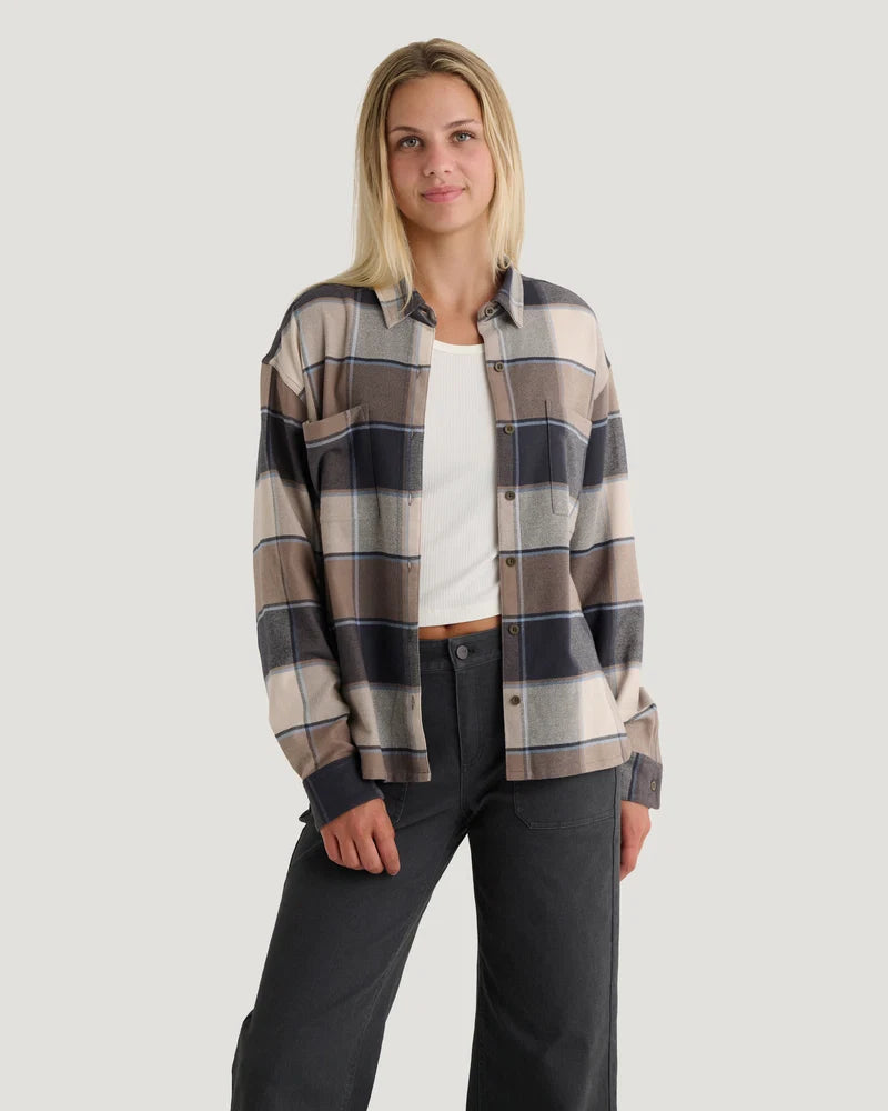 Women's Seawool Flannel Shirt by Free Fly Apparel – view 4