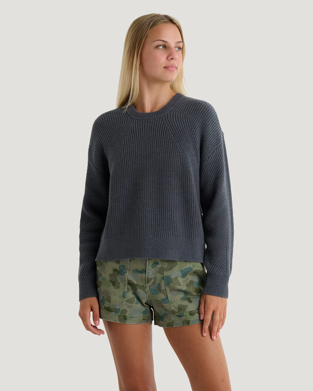 Women's Coastloom Crew Sweater by Free Fly Apparel