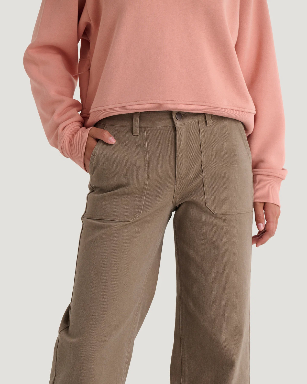 Women's Folly Twill Wide Leg Pant