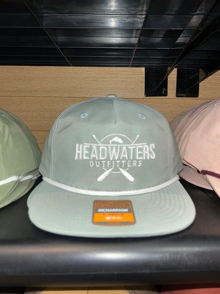 Richardson Headwaters Cross Paddle Logo 2025 Hats