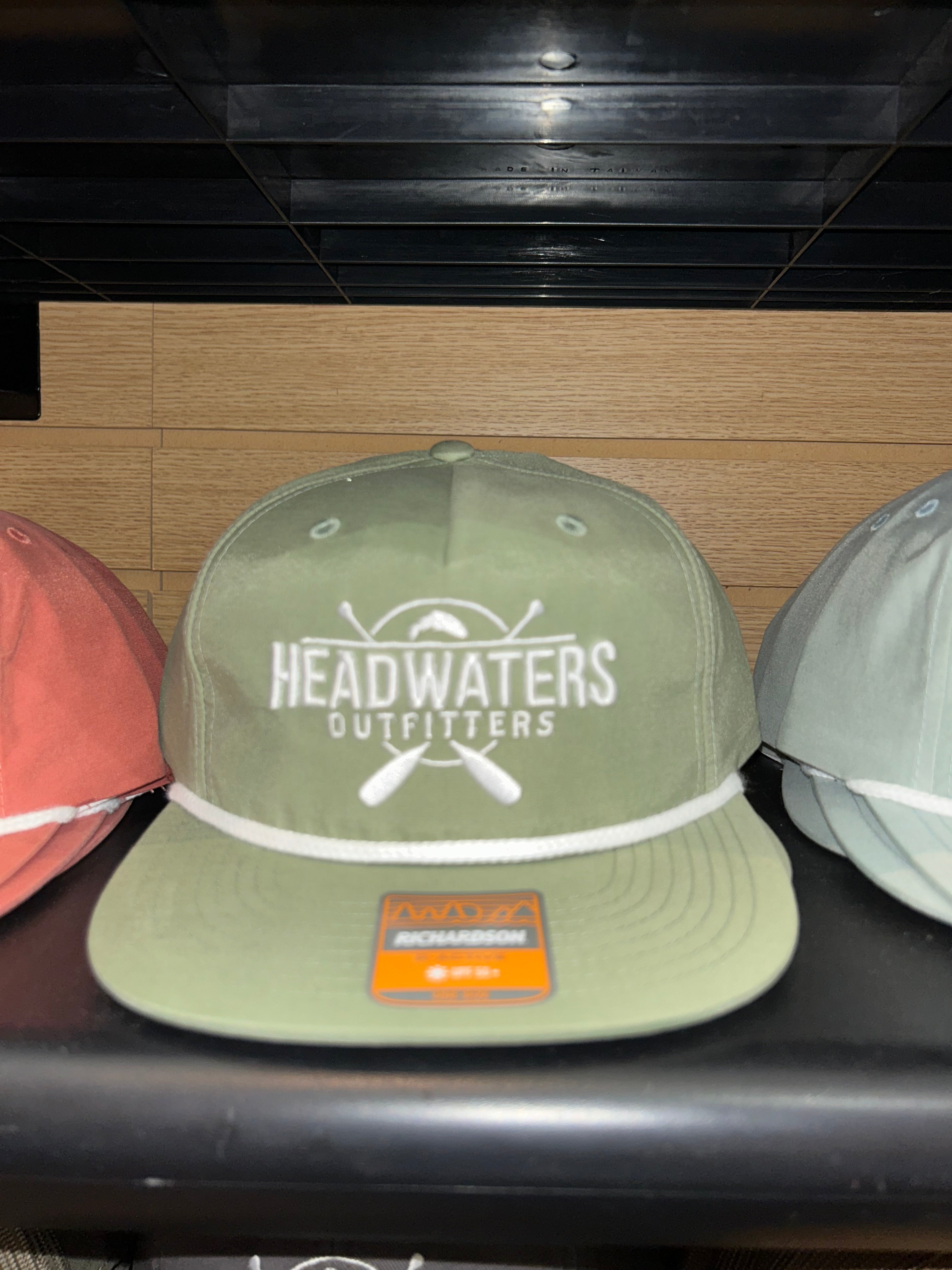 Richardson Headwaters Cross Paddle Logo 2025 Hats