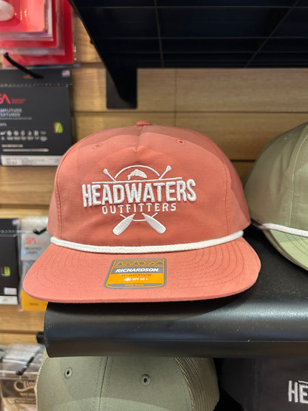 Richardson Headwaters Cross Paddle Logo 2025 Hats