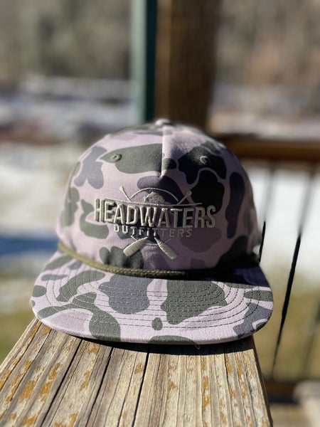 Richardson Headwaters Cross Paddle Logo 2025 Hats