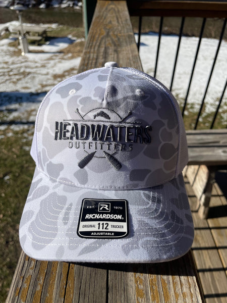 Richardson Headwaters Cross Paddle Logo 2025 Hats