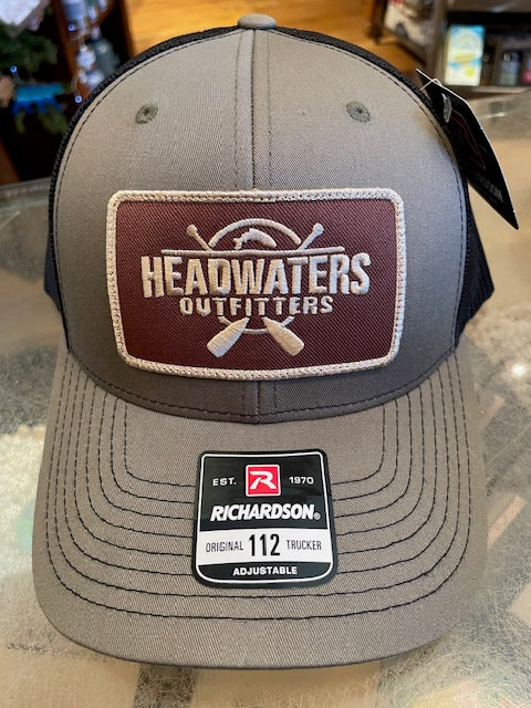 Cross Paddle Trout Logo Richardson Hats Loden/Black