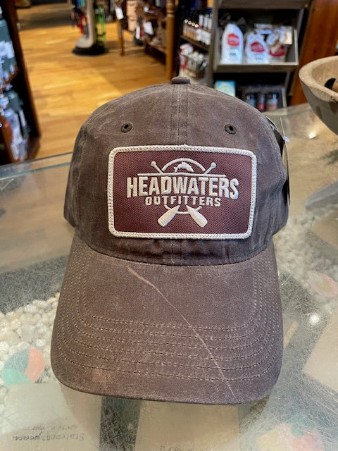Cross Paddle Trout Logo Richardson Hats Solid Buck