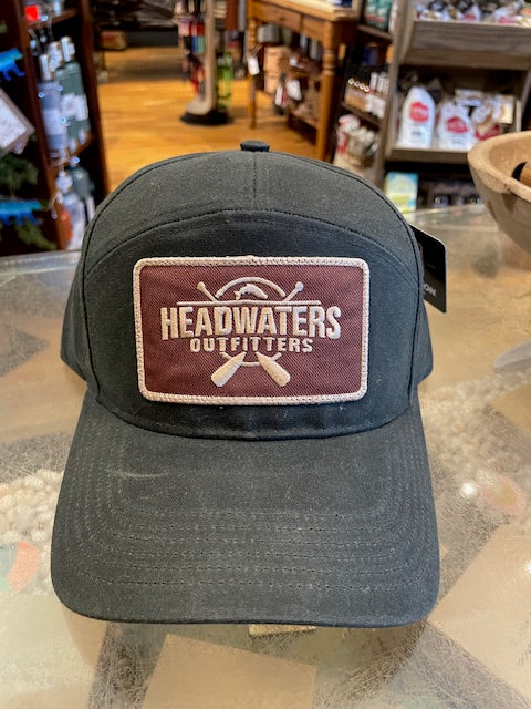 Cross Paddle Trout Logo Richardson Hats Dark Olive