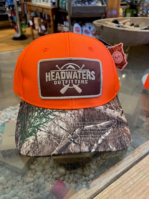 Cross Paddle Trout Logo Richardson Hats Blaze Orange