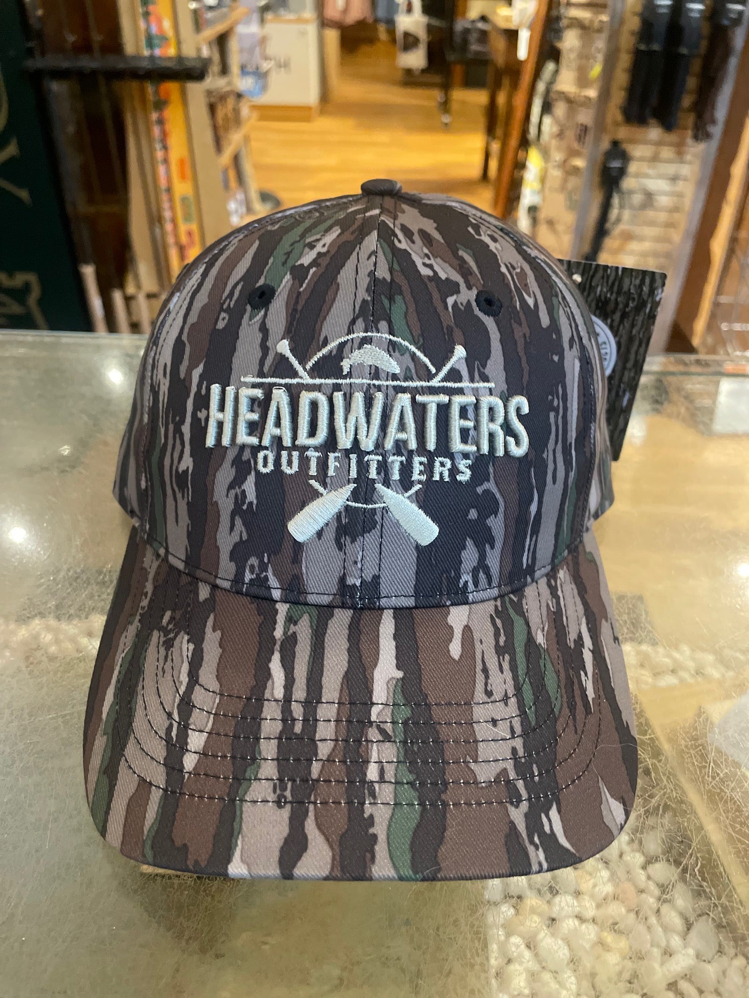 Richardson Headwaters Cross Paddle Logo 2025 Hats