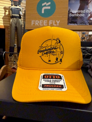 Cowgirl Logo Foam Truckers