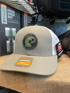 Richardson Hats Richardson Hellbender Patch Hat / Khaki/White
