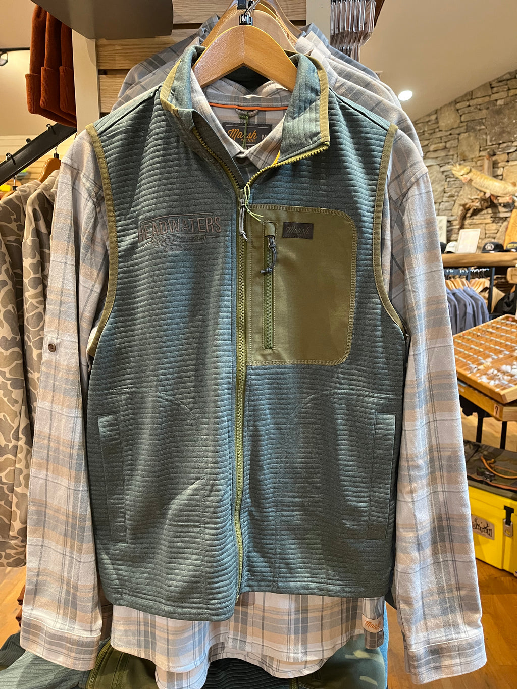 Sullivan Vest W/ Headwaters Logo