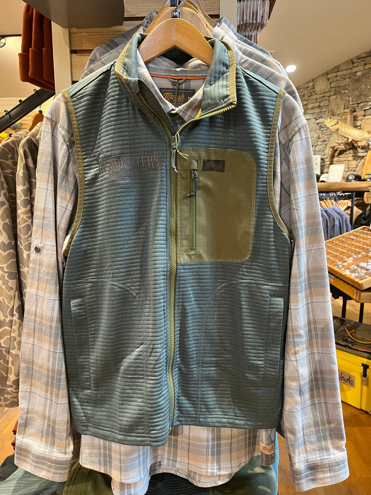 Sullivan Vest W/ Headwaters Logo