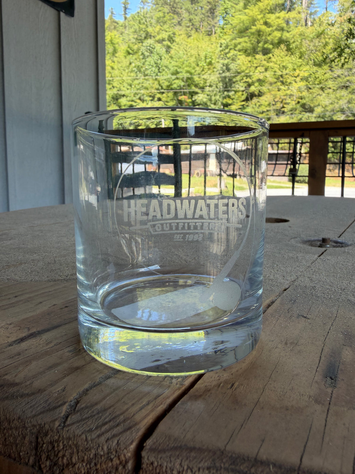 Fly Reel Whiskey Glasses