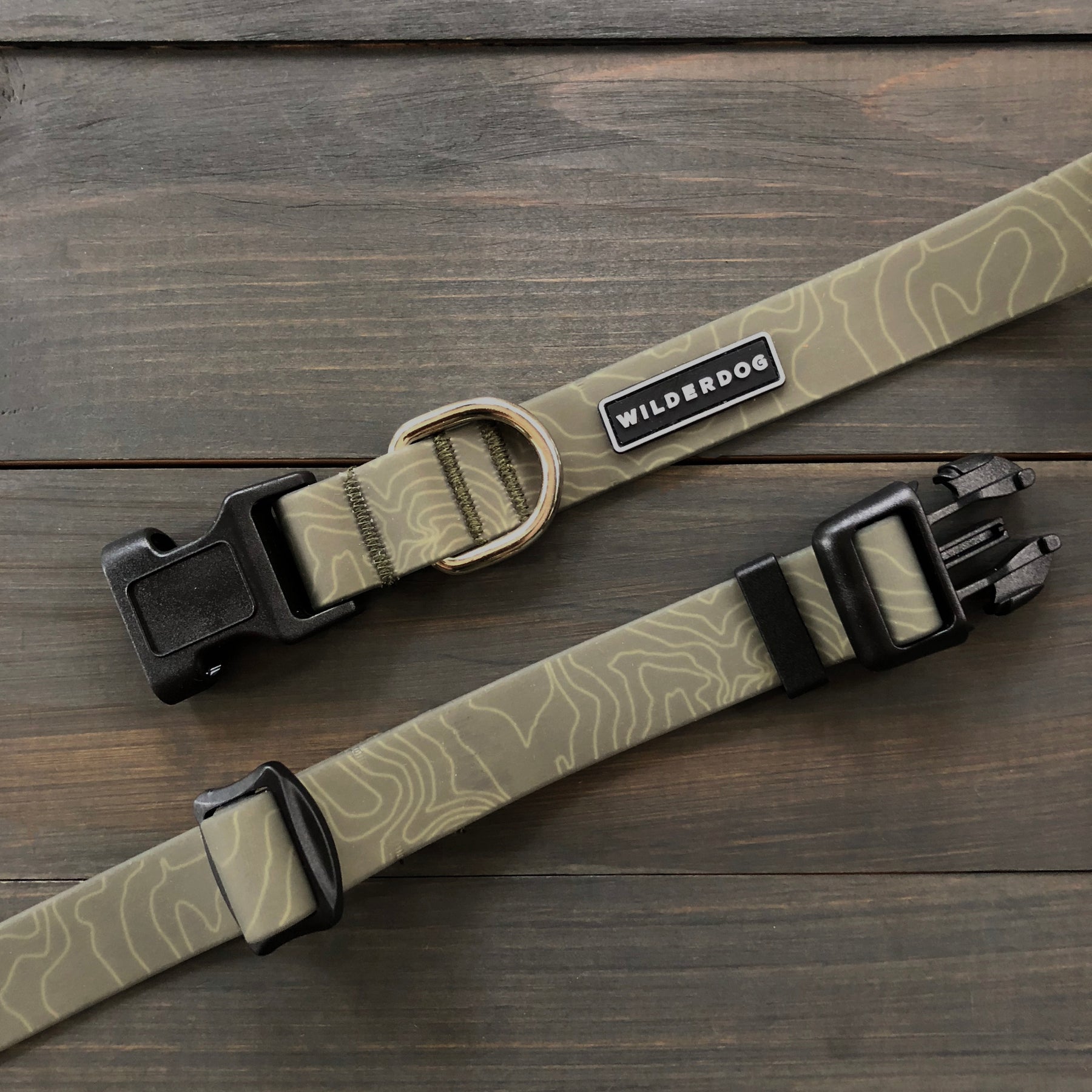 Wilderdog Waterproof Collar Olive