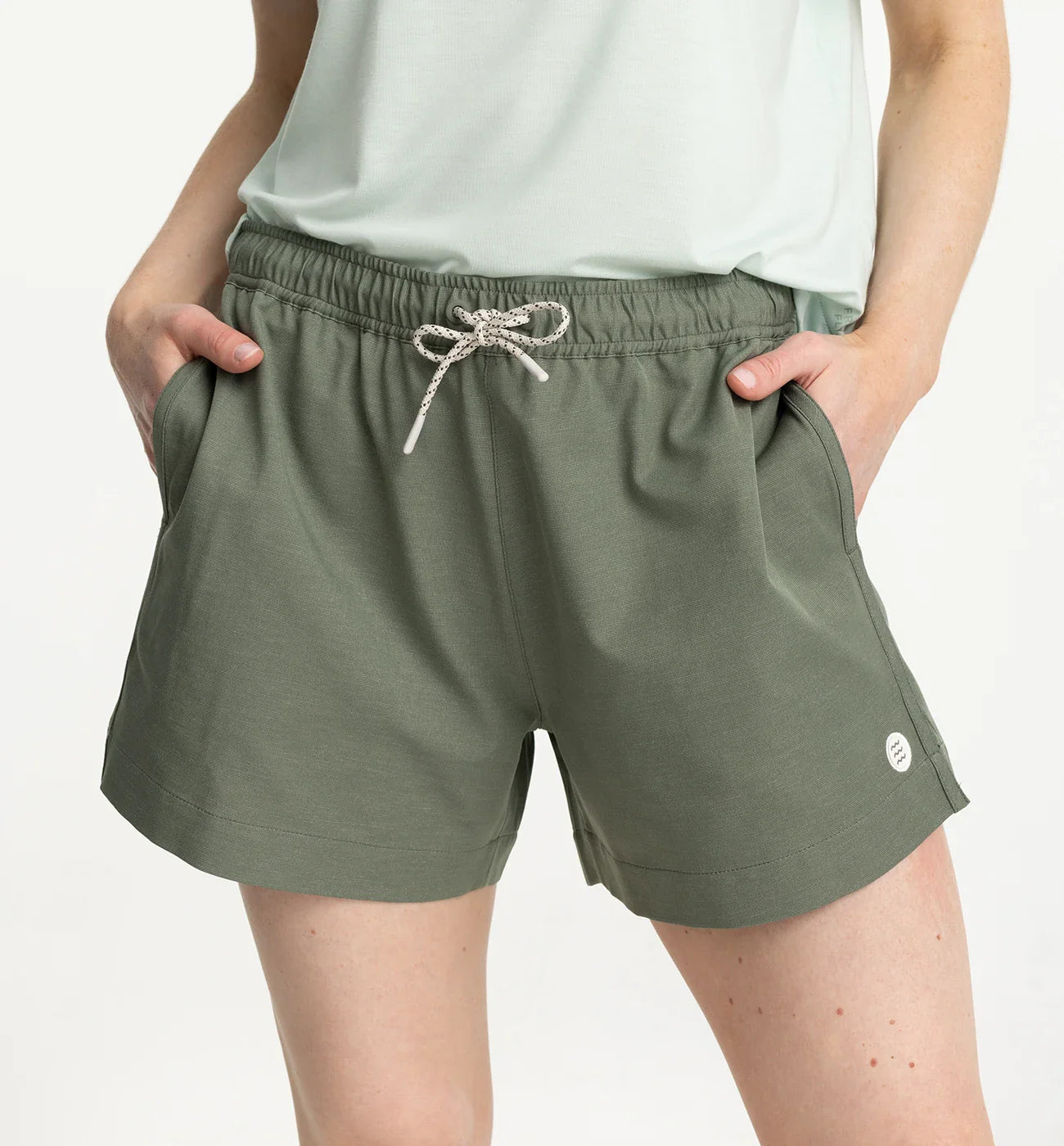 Free Fly Women's Reverb Short Agave Green
