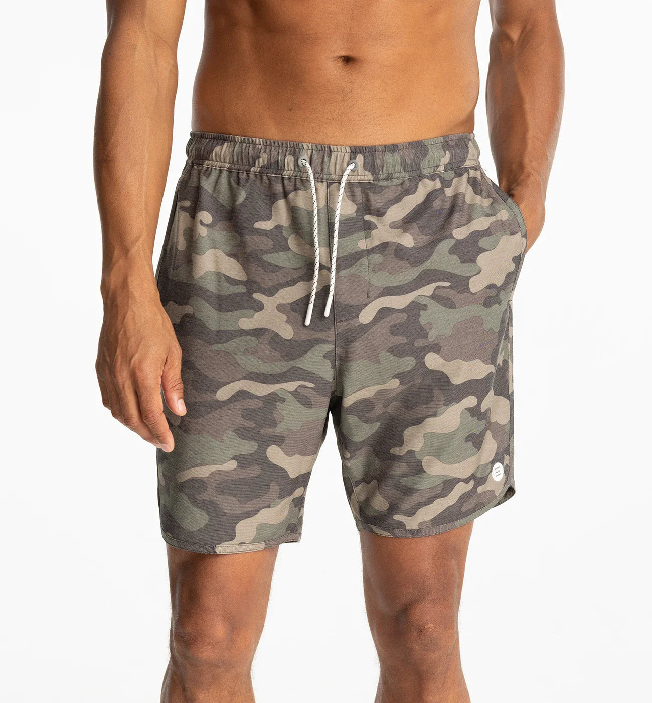 Free Fly Men's Reverb Short Woodland Camo