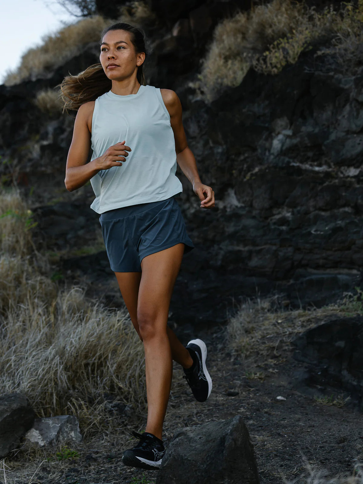 Women's Elevate Lightweight Tank, Logo'd