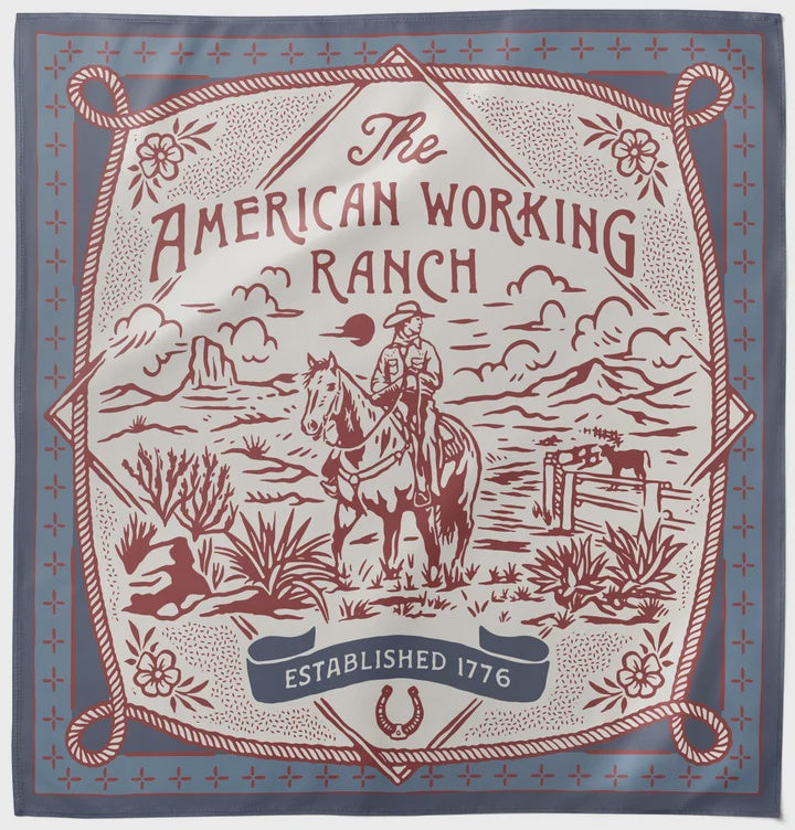 American Working Ranch Bandana