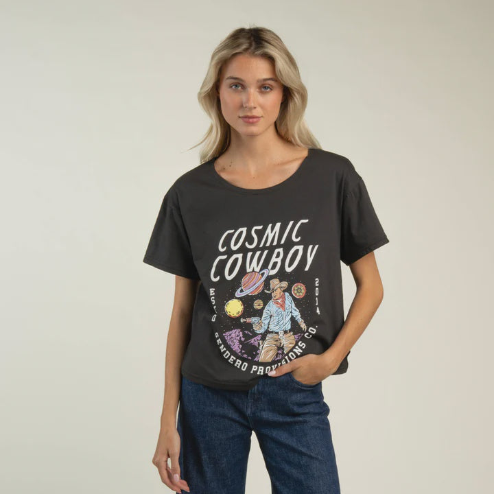 Cosmic Cowboy Basic Tee