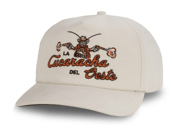 La Cucaracha Hat - White