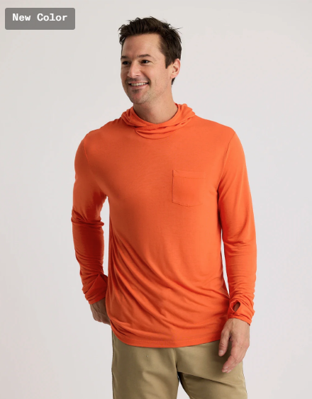Men's Bamboo Lightweight Hoodie - Logo'd